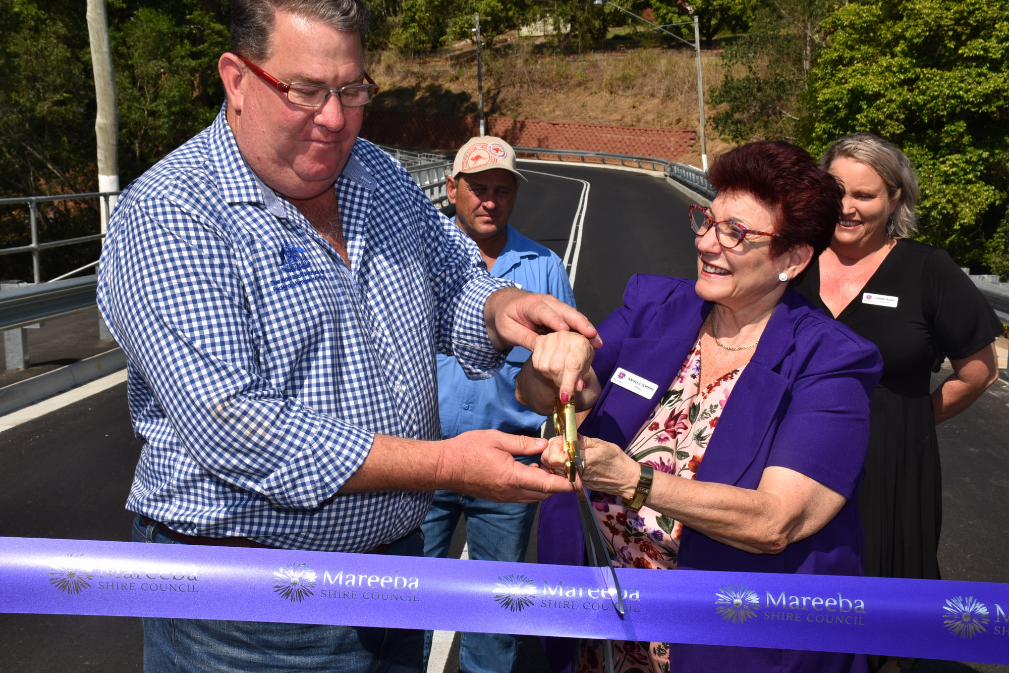John Doyle Bridge officially opens The Express Newspaper Mareeba